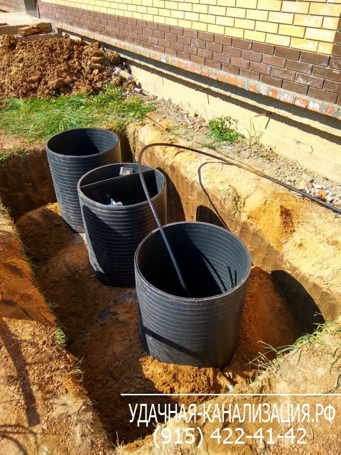 Установка автономной канализации для периодического использования на даче на от 4 до 6 человек БИО-СТОК-АВТО-6